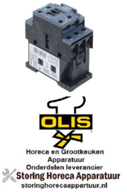 109 380646 -Relais AC1 40A 230VAC (AC3/400V) 17A/7,5kW hoofdcontact 1NO/1NC  OLIS
