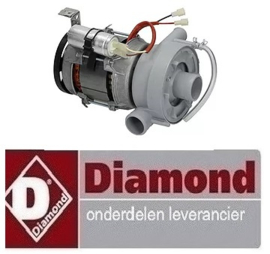 365501677-Waspomp type LA600 230V 50Hz fasen 1 condensator 14µF LGB voor vaatwasser DIAMOND 04d/6s