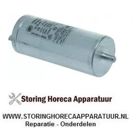 789365142 - Bedrijfscondensator capaciteit 15µF 450V met metale behuizing tolerantie 5% 50/60Hz ø 40mm