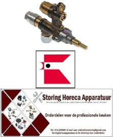 221106255 - Gaskraan met sproeieruitgang voor apparatuur UBERT