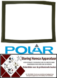 599AC613 - Koelladerubber - dichting tbv POLAR CR711 U637 U638