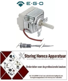498375652 -Thermostaat t.max. 266°C instelbereik 50-255°C 1-polig 1NO 16A voeler ø 3mm voeler L 219mm MBM