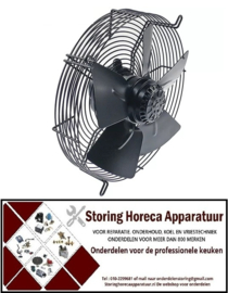 133601882 - Axiaalventilator 100/130W 230V ø 400mm 1350/1500U/min aansluiting voor aansluitbox