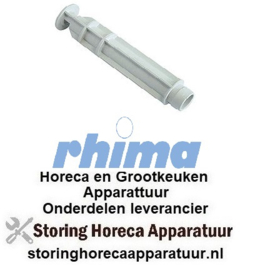 125517186 - Overlooppijp L 210mm ø 40mm voor vaatwasser RHIMA