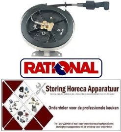 484541439 - Slanghaspel compleet met handdouche slanglengte 1,5mm RATIONAL