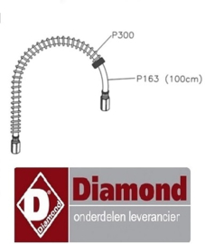 P300 - VEER VOOR WATERSLANG HANDDOUCHE DIAMOND CW8003