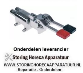 144542917 - Mengkraan met vergrendelingshendel grondmontage aansluiting 1/2" met voetbediening draad 1/2"