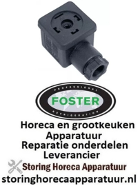 228371090 - Stopcontact stekertype DIN 43650A schroefaansluiting FORSTER