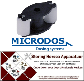 163361515 - Slangrol glansspoelmiddel slangtype silicone zwart MICRODOS