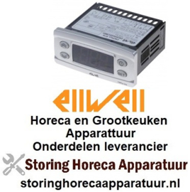 232378285 - Elektronische regelaar type EWPlus 974 inbouwmaat 71x29mm 230V spanning AC NTC ELIWELL