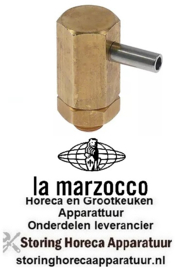 216526848 -Ventiel draad 1/8" slang ø 6,5mm totale lengte 39mm La Marzocco