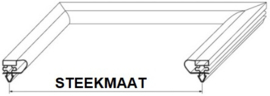 404901336 -Koeldeurrubber  B 595mm L 1525mm steekmaat FOSTER