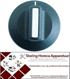 421110932 - Knop schakelaar nulstreep ø 42mm as ø 6x4,6mm