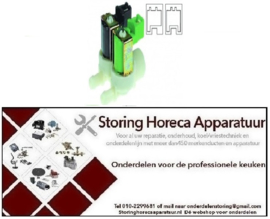 245370266 - Magneetventiel dubbel recht 230VAC ingang 3/4" uitgang 11,5mm DN10 EATON (INVENSYS)