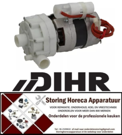 P165501446 - Naspoelpomp ingang ø 28mm uitgang ø 26mm type 4213E2250 220-240V 50Hz fasen 1 0,19kW DIHR
