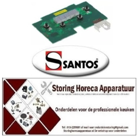 251402205 - Displayprintplaat voor doseerapparaat SANTOS No 55