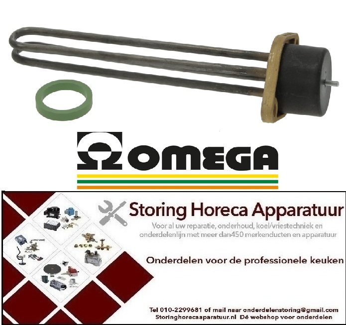 1833355377 - Verwarmingselement 2400W 230V voor vaatwasser OMEGA