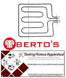 423416041 - Verwarmingselement 2600W 230V voor Bertos oven
