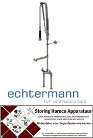 305-201/220-440 - TOPCLEAN 2-gats bladmodel 2-greeps met tussenkraan RVS ECHTERMANN