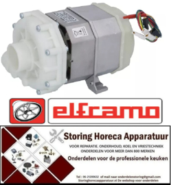 214499314 - Waspomp ingang ø 50mm uitgang ø 41mm type L71T5_5040 230V 50Hz fasen 1 0,38kW ELFRAMO