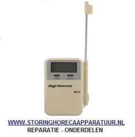 ST1802116 - Temperatuurmeter met insteekvoeler meeteenheid °C/°F -50 tot +300°C