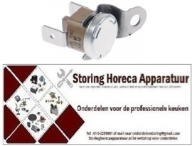 134390987 - Maximaalclixon uitschakeltemp. 150°C 1NC 1-polig 16A aansluiting F6,3