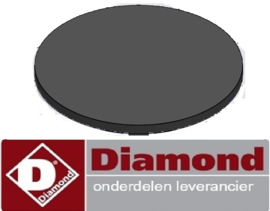 225B02050 - Geëmailleerde gietijzeren plaat voor pannenkoekenplaat DIAMOND BRET/2E-R