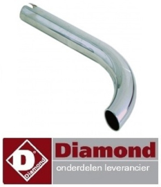 337RTCU700318 -  Afvoer buis olie voor friteuse DIAMOND E65/F20-7T