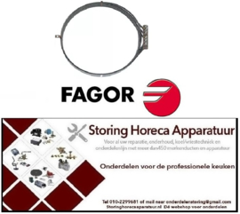 331419268 -Verwarmingselement 9000W 230V VC 3 ID ø 410mm OD ø 417mm L 450mm H 100mm L1 15mm B1 105mm FAGOR