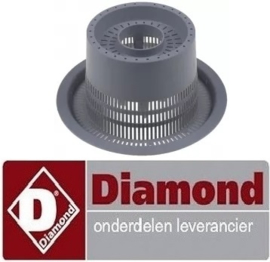 376121120 - Afvoerfilter voor doorschuifvaatwasser DIAMOND D26