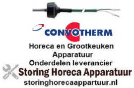 352379800 - Temperatuurvoeler thermokoppel K (NiCr-Ni) kabel silicone voeler -50 tot +1150°C - CONVOTHERM