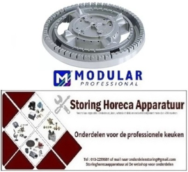 291105065 - Branderkop 3,6kW voor branderdeksel ø 61/131mm MODULAR