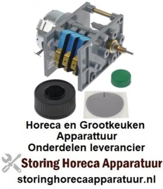 657360040 - Timer 9003F kamers 3 looptijd 6min 230 V as ø 6x4,6mm as L 21 mm CDC motoren 1