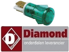139A08009 - Signaallamp Groen voor Toaster DIAMOND MD22/R-N