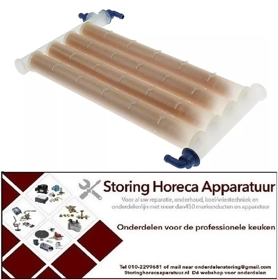 265530084 - Waterontharder 4-maal -  L 380mm - B 180mm voor vaatwasser Hoonved, Kromo, Rhima