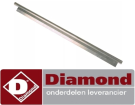 899S43RA54001 - Voorste schraper voor pizzaroller DIAMOND RM32A