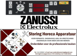 524434298 - Bedieningsfolie voor voor snel vriezer serie BC/RB ZANUSSI