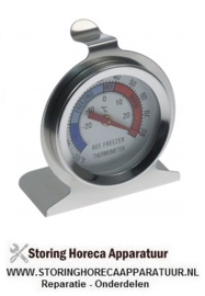 077541093 - Thermometer -30 tot +30°C grootte ø60mm beeldscherm analoog