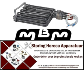 P824418544 - Verwarmingselement 9000W voor friteuse MBM