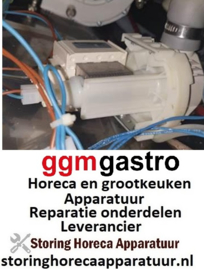 599902332  - Afvoerpomp 50Hz 40W 220-240V voor vaatwasser GGM GASTRO