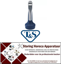 115594103 - Handdouche bij 3bar 5,6l/min type T&S blauw ergonomisch gevormde greep waterbesparend