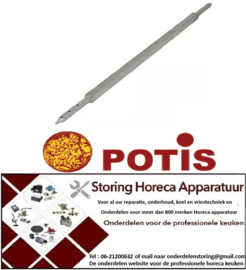 435694311 - Spies voor gyrosgrill grootte 20x20mm L 895mm POTIS