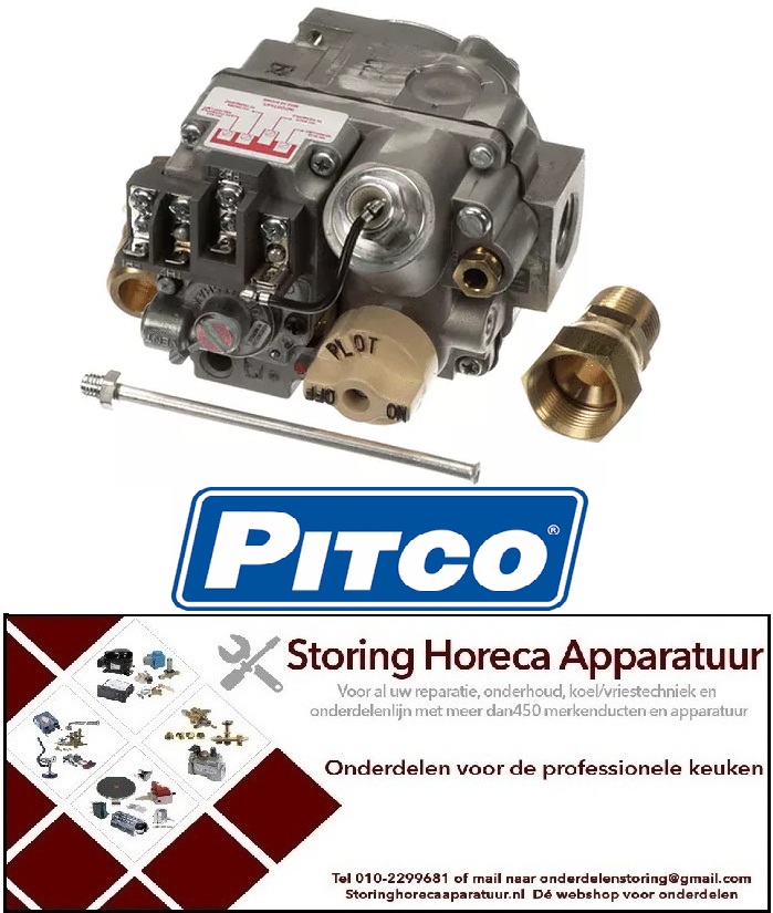602PT00004456 - Gasblok voor gasfriteuse voor friteuse PITCO GS14