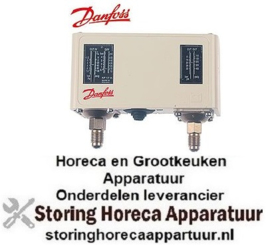 135541469 - Pressostaat DANFOSS type KP17W60-1275 drukaansluiting verticaal ND/HD koeltechniek