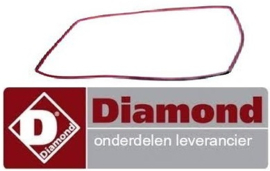 39409988078000 - Deurrubber L 370mm B 640mm voor oven DIAMOND EUROPE MAXI64ST-H