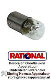 439359598 - Gloeilamp fitting Ba15d 230V 5-7W ø 16mm L 35mm RATIONAL