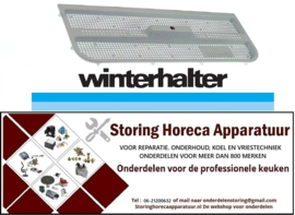 475502121 - Vlakfilter H 11mm L 300mm B 110mm voor vaatwasser WINTERHALTER