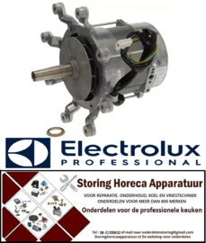 165500105 - Ventilatormotor 220-240/380-415V fasen 3 50Hz 0,37kW 1400U/min snelheid 1 ELECTROLUX