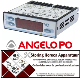 243379613 - Elektronische regelaar inbouwmaat 71x29mm 12V spanning AC NTC  ANGELO-PO