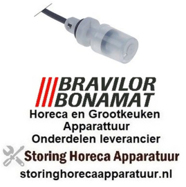 368347381 -Vlotterschakelaar draad 1NO ø 20mm L 40mm inbouw ø 10,8mm 250V 0,5A kabel kabellengte 170mm Bravilor